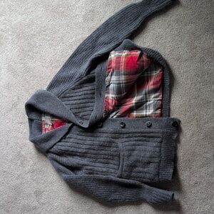 Duluth Flannel Lined Shawl Collar Cardigan